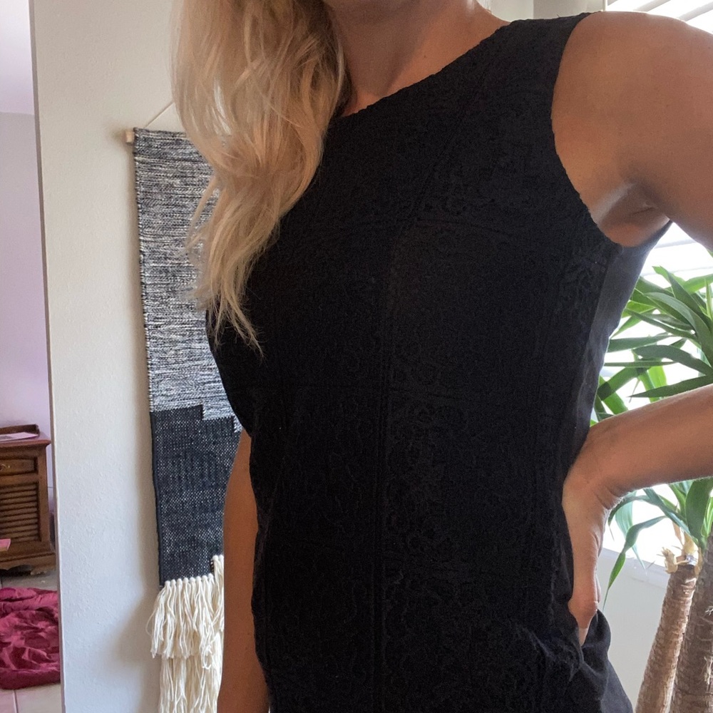 Ann Taylor tank top, black